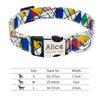 Nylon Dog Personalized Pet Collar