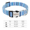 Nylon Dog Personalized Pet Collar