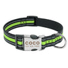 Nylon Dog Personalized Pet Collar