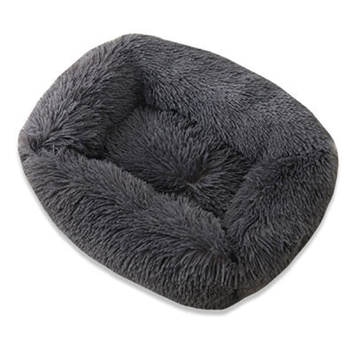 Square Super Soft Dog Bed Warm