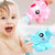 Baby Bath Toys Lovely Plastic Elephant Shape